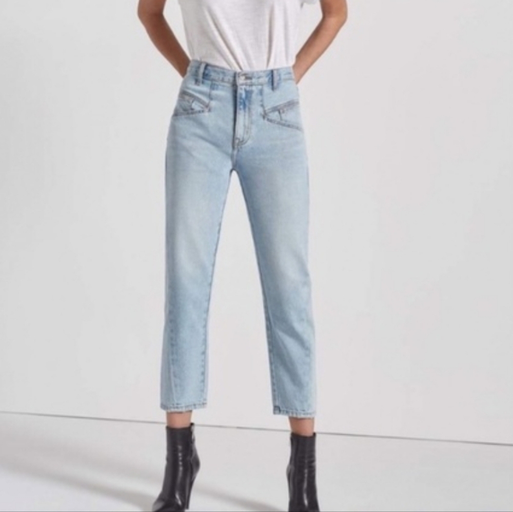New Current/Elliott The Helix Crop Color Wentworth Size 26